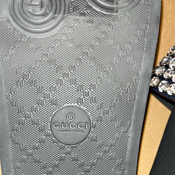 Authentic Gucci bling slides size 38 Women’s - Picture 9 of 11